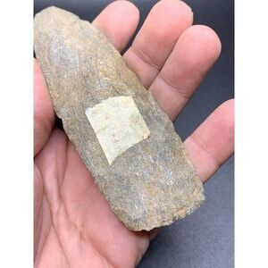 Authentic Flint Chisel Arrowhead From Central Kentucky Fossil Chert 4 1/4 Inch B